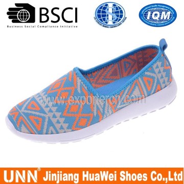colorful style flyknit shoe for women 2015 made in china