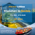 Shenzhen Logistics Service till Santos