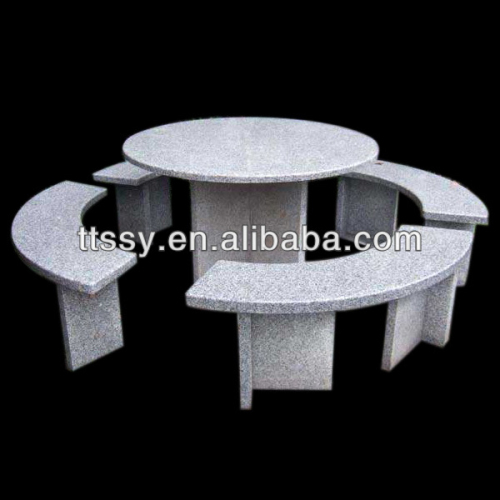 Outdoor Stone Table And Bench, High Quality Outdoor Stone Table And