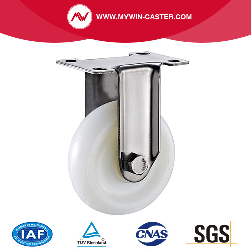 Plate Fixed PA Stainless Steel Caster