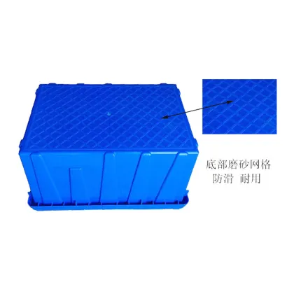 Modern Large Capacity Logistics Turnover Box: Rectangle Design with Injection Technology