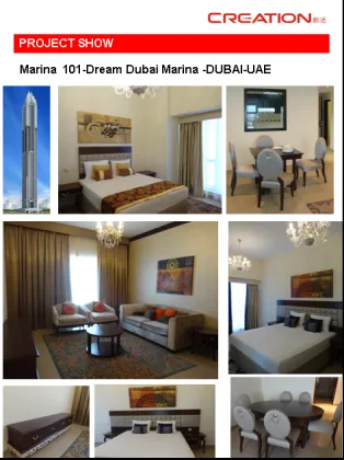 Marina 101-Dream Dubai Marina bedroom