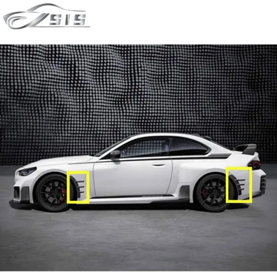 G87 M2 DRY Carbon Fiber Front and Rear Fender Vents Fit for 2 Series