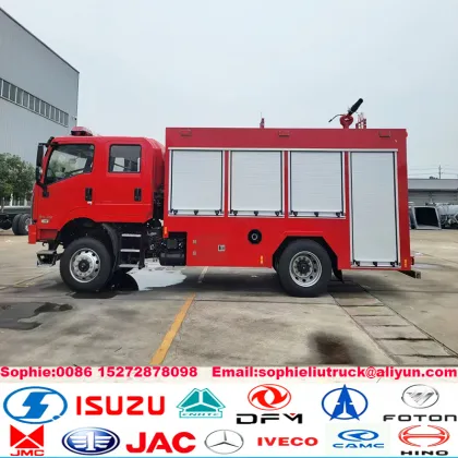 Customized Water Tanker Fire Truck