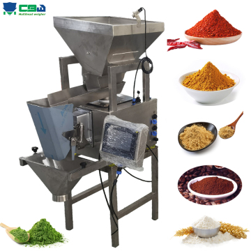 Macchina da imballaggio a polvere di granuli automatico: da 1 kg a 5 kg - farina, mais, noci, caffè, cacao, grano, riso