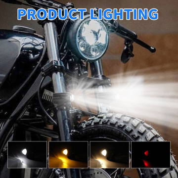 LiuHJG 23W 12V-80V Led Motorcycle Lighting Systems Spot Light