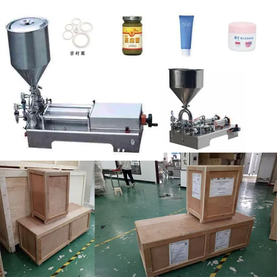 Two Heads Sesame Walnut Peanut Butter Wrapping Packaging Machine