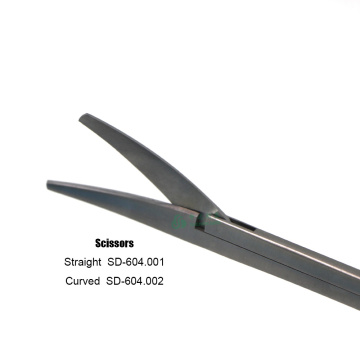 Vats Thoracic Surgery Instrumentsl Forceps Curved Scissors