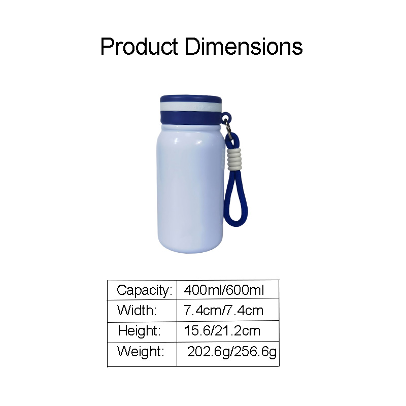 400ml and 600ml insulated kids water bottle