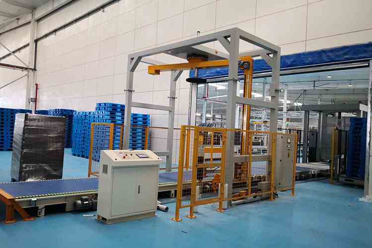 آلة التغليف بالضغط العلوي top pressure wrapping machine
