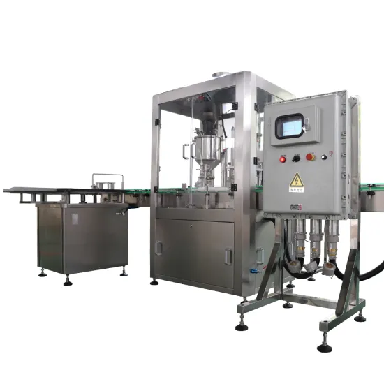 Automatic Lubricant Oil Canning Machine: Filling and Crimping Aerosol Cans and Spray Bottles