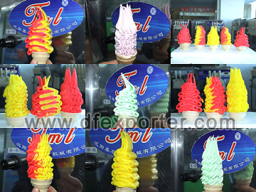 best selling 2015 NEW color ice cream machine