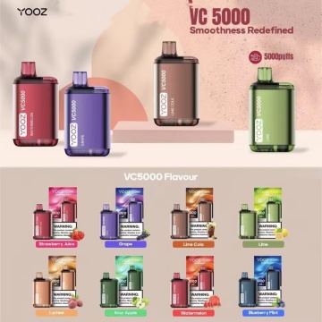 Lime Cola YOOZ VC5000 Puffs Disposable Vape