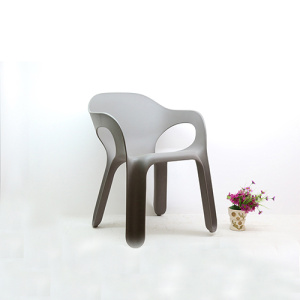 Utomhus Armstöd Stacking Plastic Lounge Easy Chair