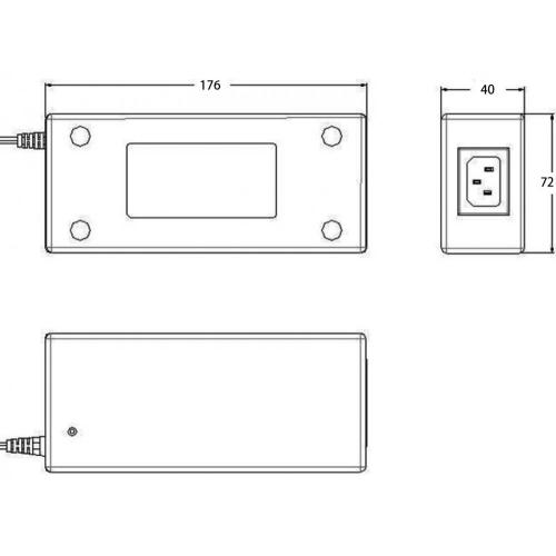 EN 61347 LED Power Adapter 12v 9a 108W