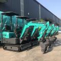 MINI HYDRAULIC CRAWLER Excavator Machine avec certificat CE