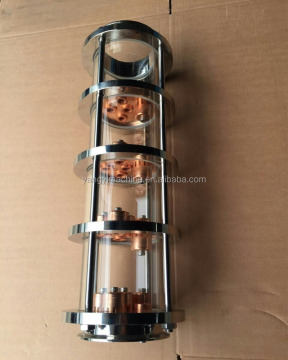Copper Bubble Plate Reflux Still Distillation Column for Moonshine Stills - Price Inquiry