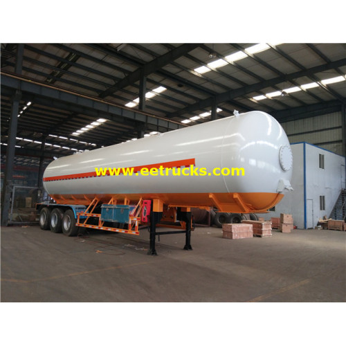 56000 Liters LPG Gas Delivery Trailer Tankers