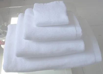 Plain White Bath Towel Soft Cotton Towel