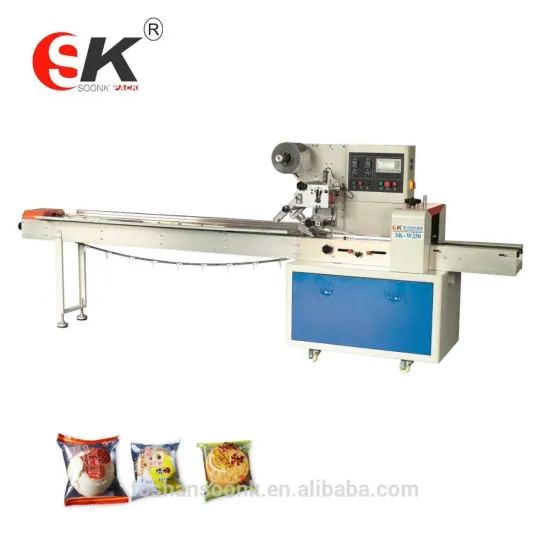 Automatic Horizontal Chocolate Bar Bread Cookies Cake Soap Small Scale Packing Machine Price