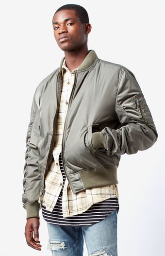 fashion mens Classic bomber jacket