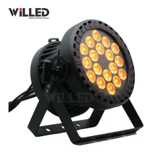 New 18x10W RGBW Waterproof PAR64 LED Lights for Night Clubs, Weddings, and Outdoor Events