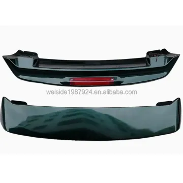 WSD Brand Piano Black Car Rear Bumper Diffuser Lip Spoiler for Toyota Prado FJ Cruiser 120 (2003-2007)