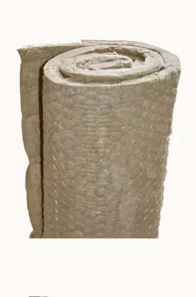 Fireproof Rockwool Insulation Blanket With Wire Mesh Custom