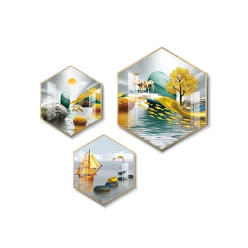 Modern Minimalist Light Luxury Living Room Wall Painting