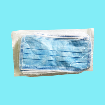 3 Ply Non-Woven Protective Disposable Respirator Facial Mask