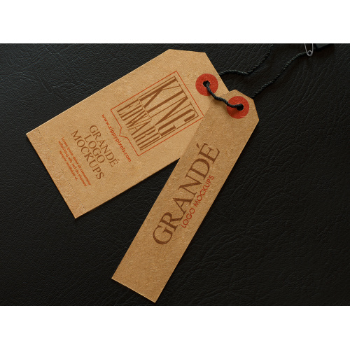 Clothing label hang tag
