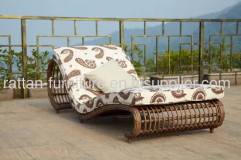 2013 New Design Big Round Wicker Outdoor Furniture Sun Lounge 