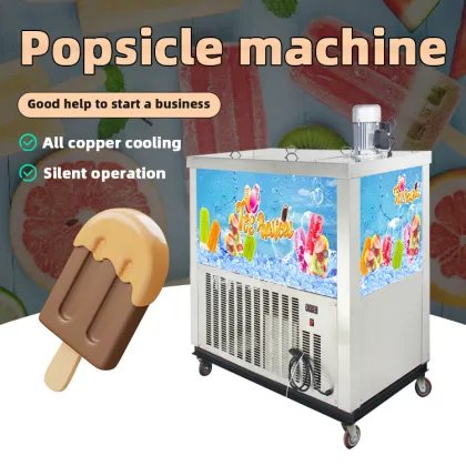 Single Freezing Ice Lollipop/Ice Pop Making Machine