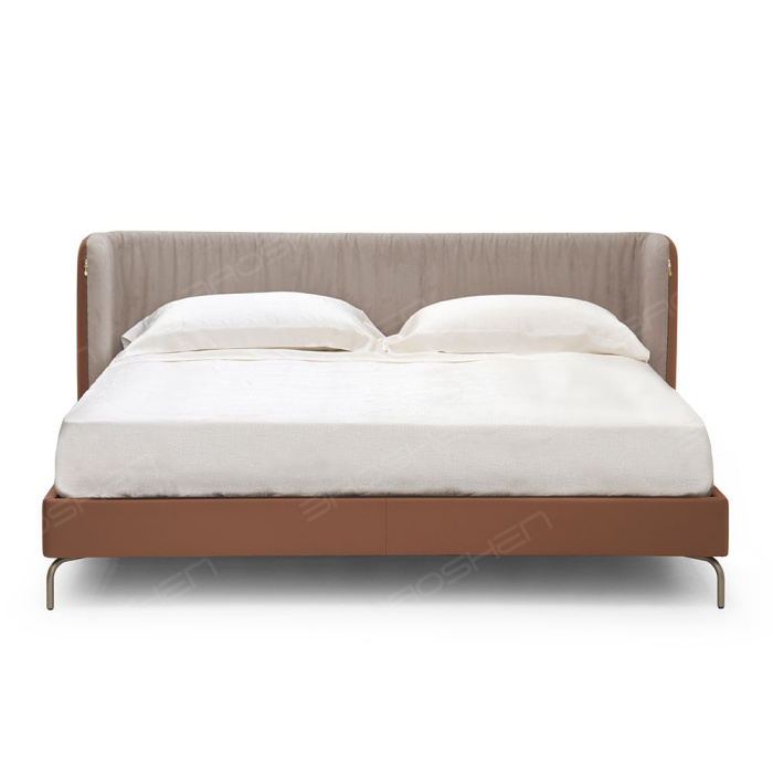 Cama de hotel de luxo para quartos de hóspedes