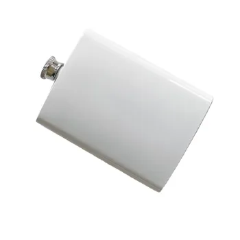 Alcohol Sublimation Flask: Whiskey, Rum, Vodka, Stainless Steel 8oz Blanks