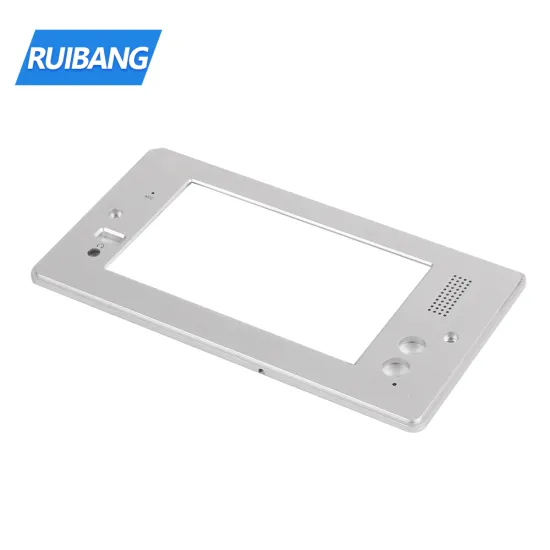 Hot sale aluminum panel suppliers cnc milling machining audio system aluminium faceplate