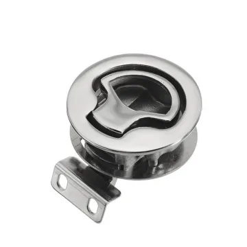 316 Stainless Steel High Polished Turning Lock Lift Handle Marine Lock