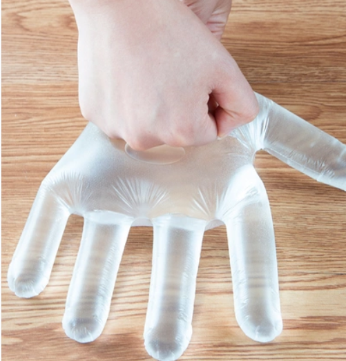 Food use disposable pe gloves