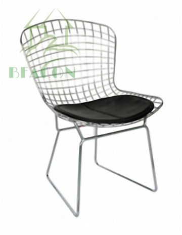 milano wire dining chair