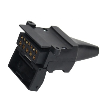Heavy Duty Australia Truck Trailer Socket 12Pin Flat Trailer Connector Adapter