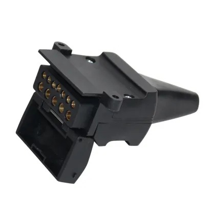 Australian Type 12Pin Flat Trailer Socket - Nylon Plug & Sockets