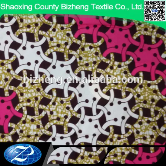 24*24 60*60 african wax printed cotton fabric for clothing