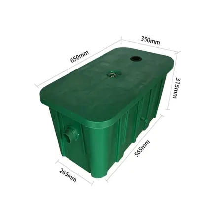 Oil Water Separator Kitchen Grease Interceptor for Restaurant High Efficiency Filtration