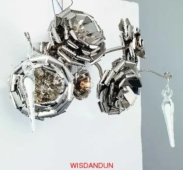 Rose flower wall sconce