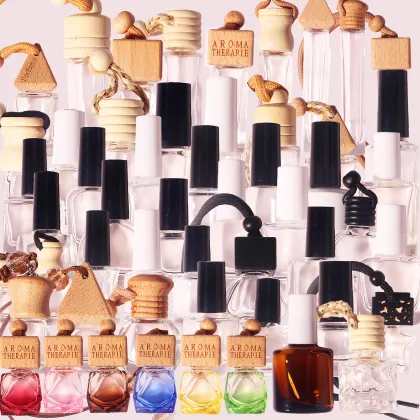 Glass Hanging Car Aromatherapy Bottles-11ml