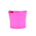24/410 28/410 Cosmetische verpakking Roze kleur Pet Bottle Plastic Madsstoelvormige flip top Disc Top Cap