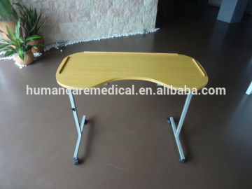 hot sale Adjustable tilting Over Bed and Over Chair Table