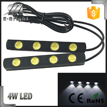 Car Accessories Daytime Running Light LED DRL 4LED * 2,led fog light led drl light daytime running light