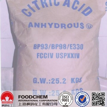 Pure Citric Acid Anhydrous Acid Citric Anhydrous