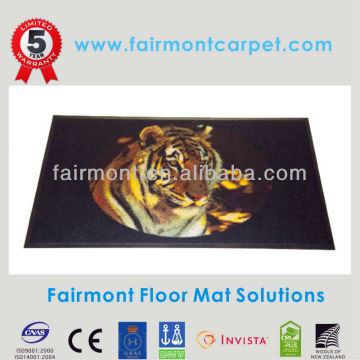 Tiger Logo Mat, Logo Mat,